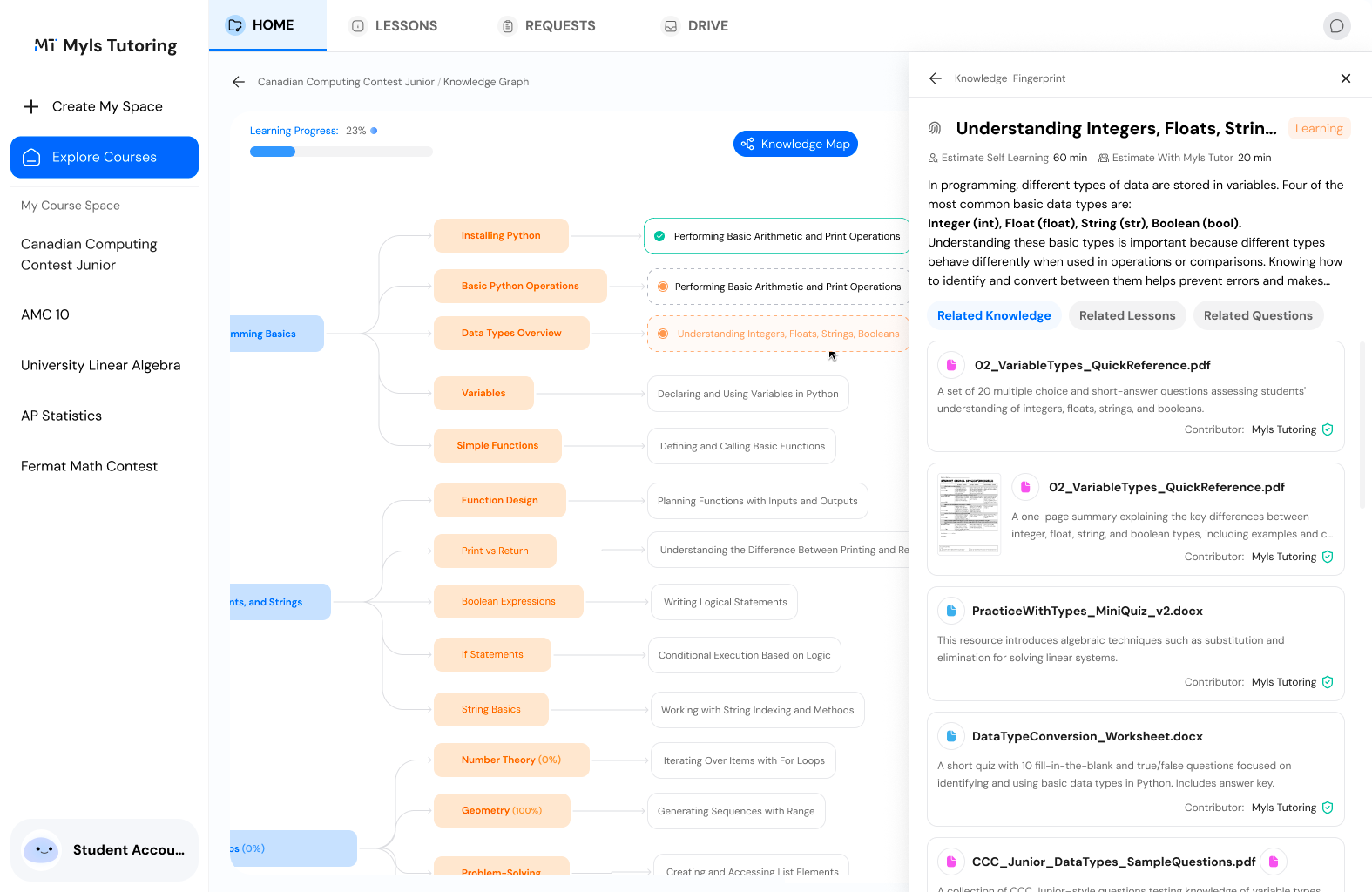 Find a Tutor on Myls Online Tutoring Matching Platform